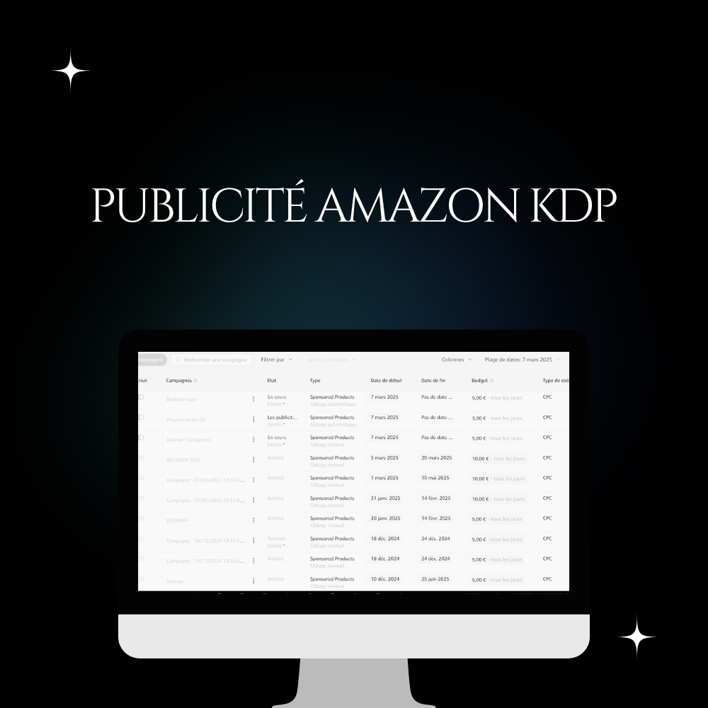 Comment utiliser la publicité Amazon KDP pour vendre plus de livres en auto-édition