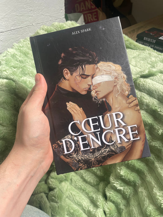 Coeur d'encre ancienne cover - Stickers et tâche