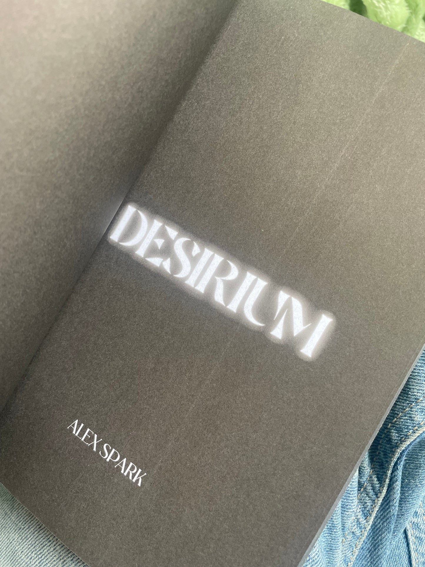 Desirium - Ancienne cover + mal imprimé
